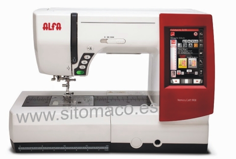 28 - ALFA MC9900 maquina de coser y bordar